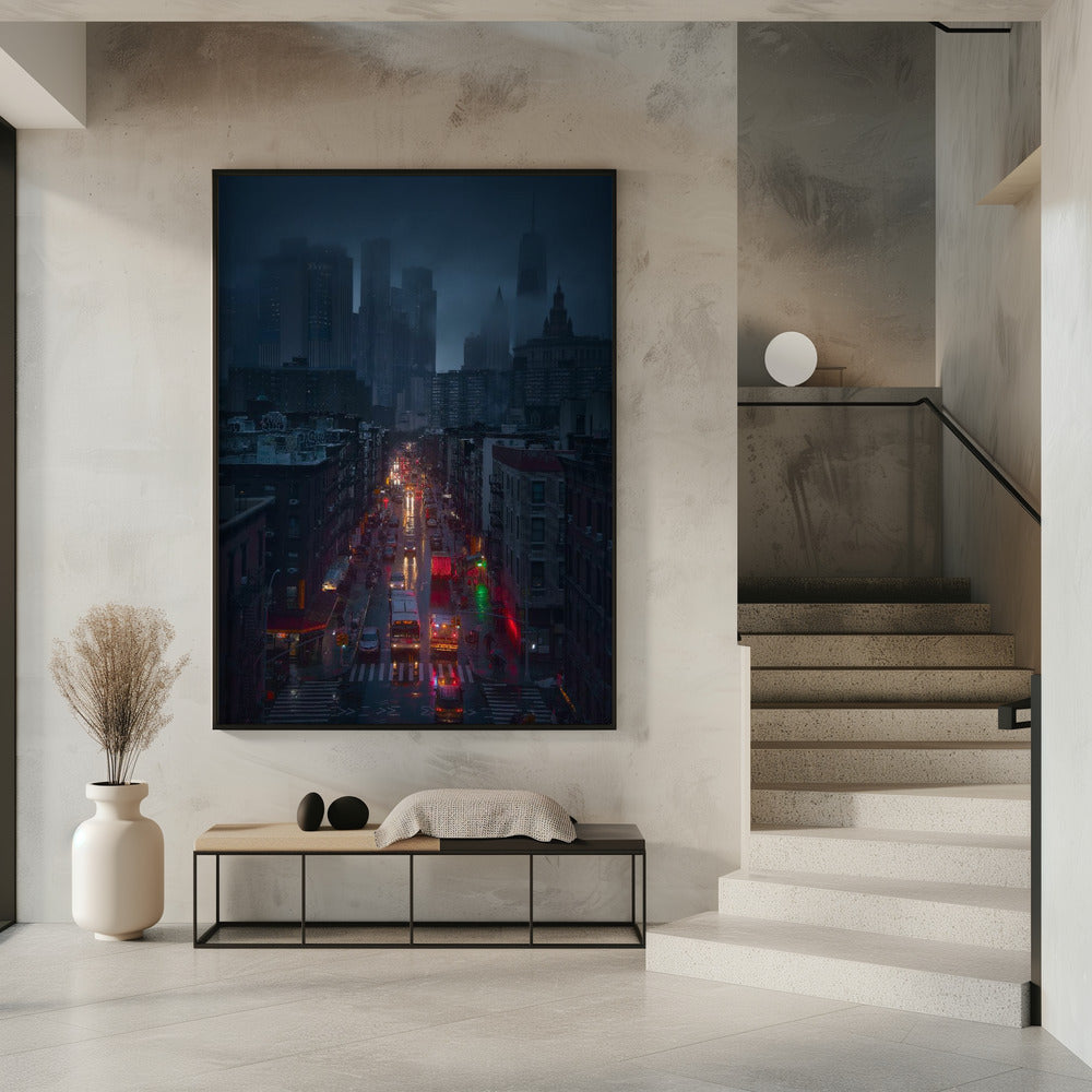 Raining China Town | Poster