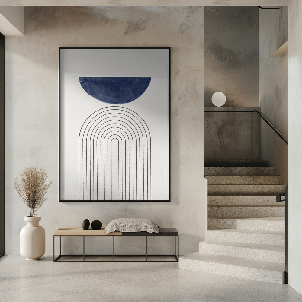 Curved Serenity | Poster