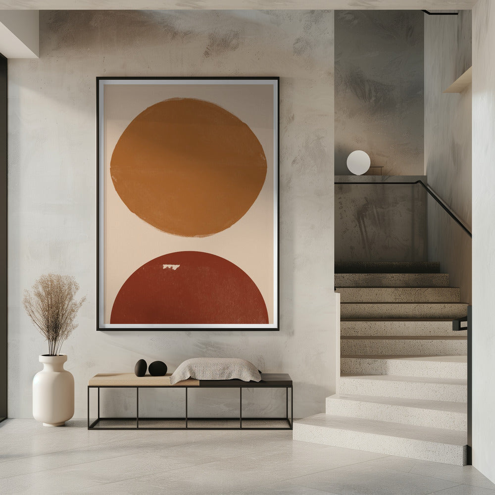 Dual Circles Harmony | Poster