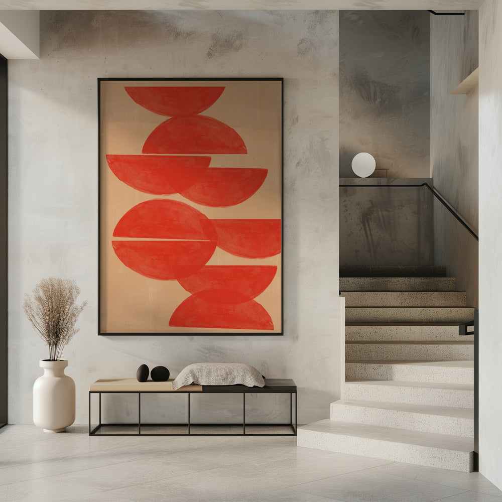 Crimson Symmetry | Poster