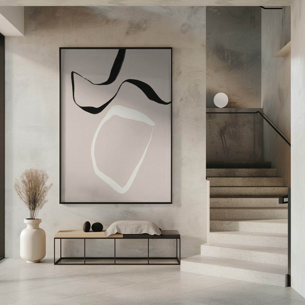 Floating Shapes | Poster