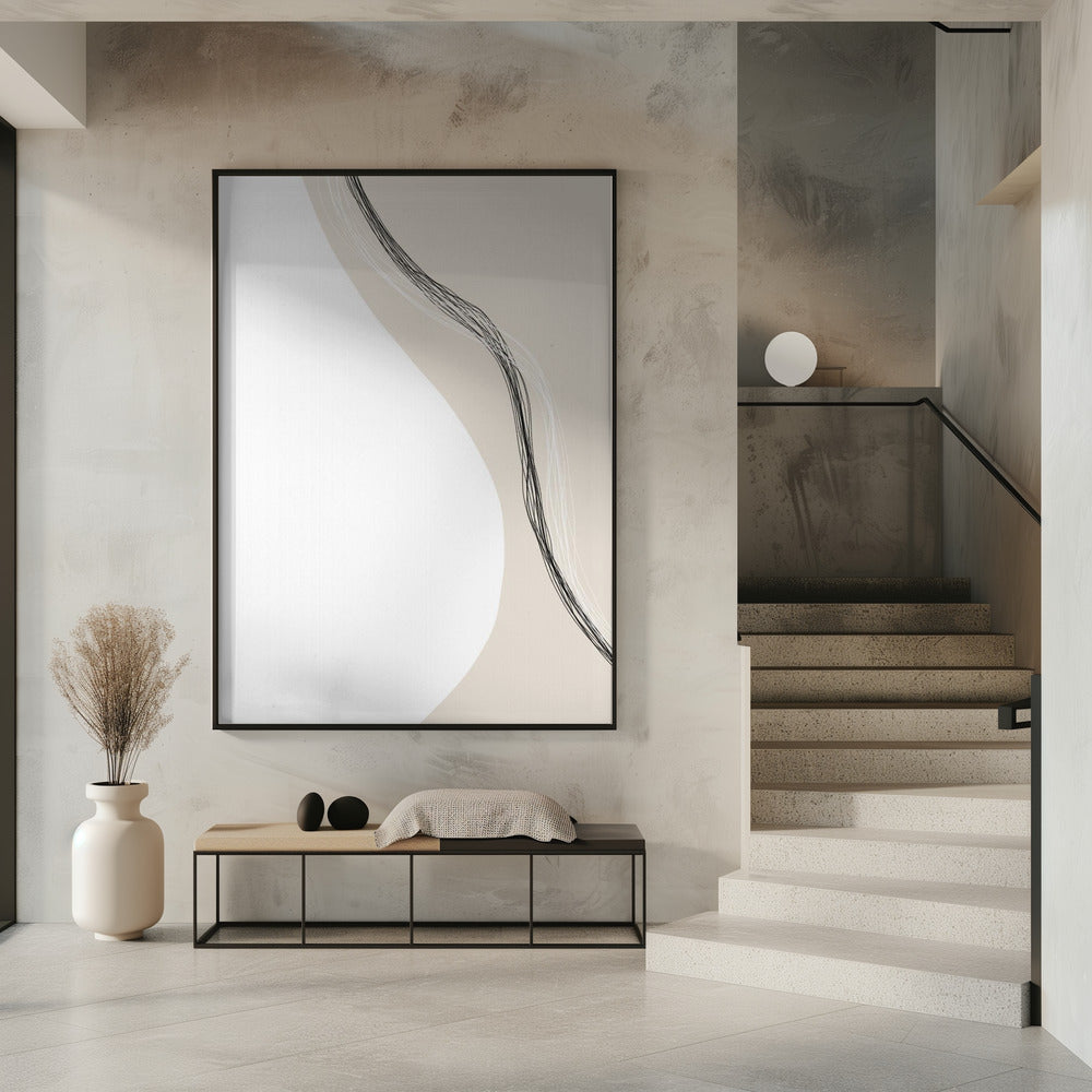 Flowing Lines Harmony | Poster
