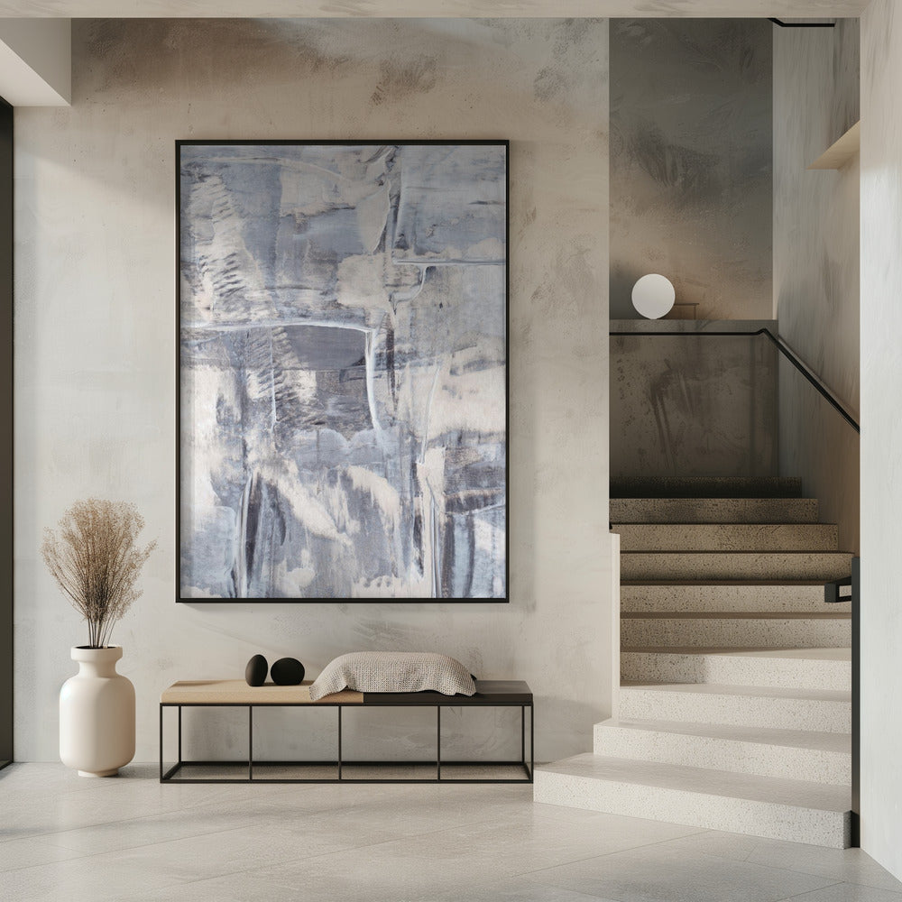 Muted Tones With Layered Textures | Poster