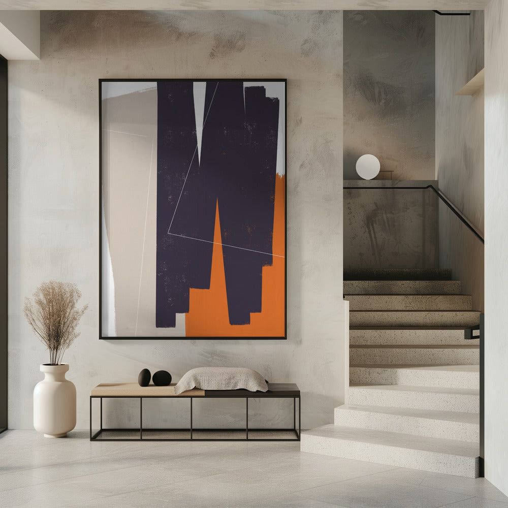 Muted Geometrics Shapes | Poster