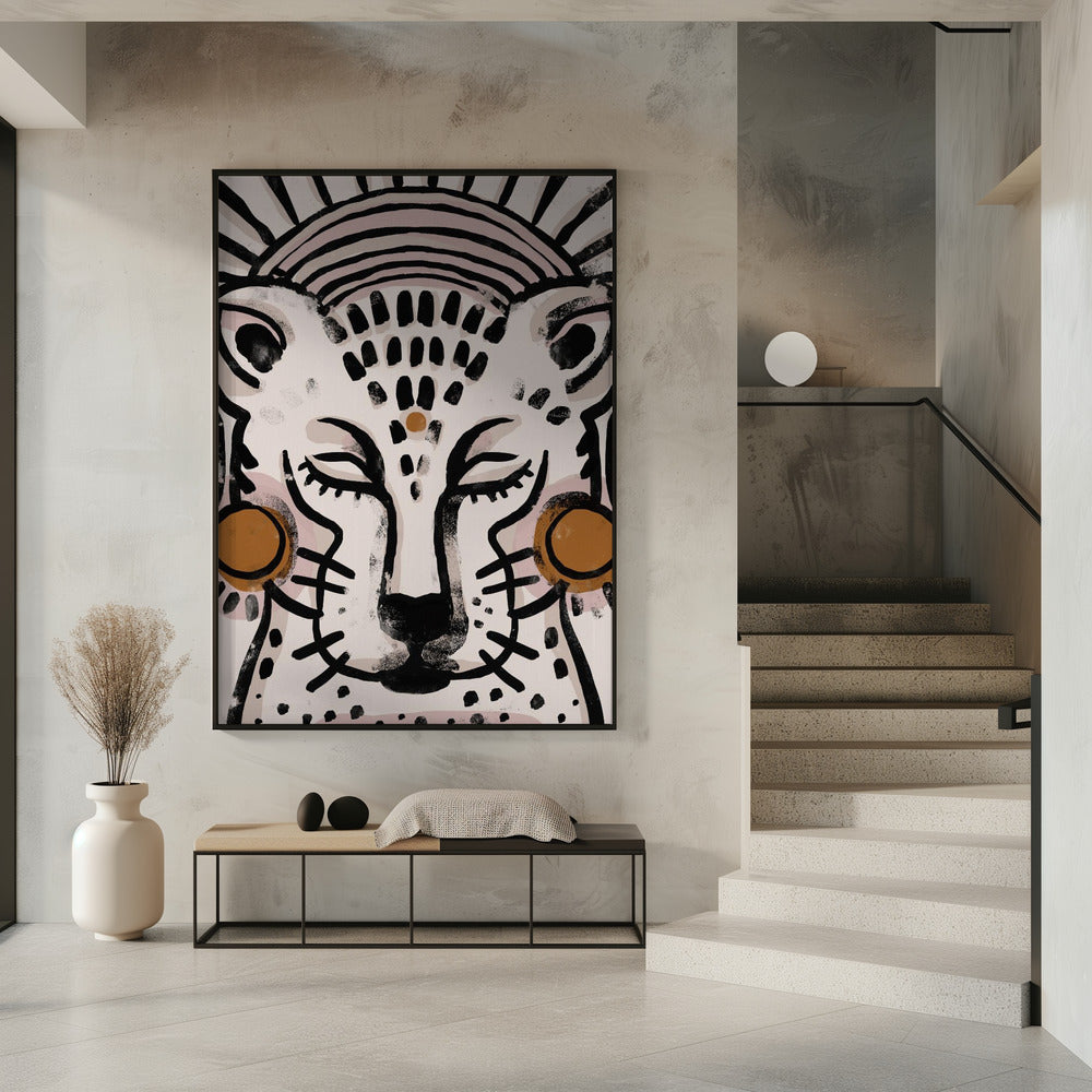 Leopard's Tranquility | Poster