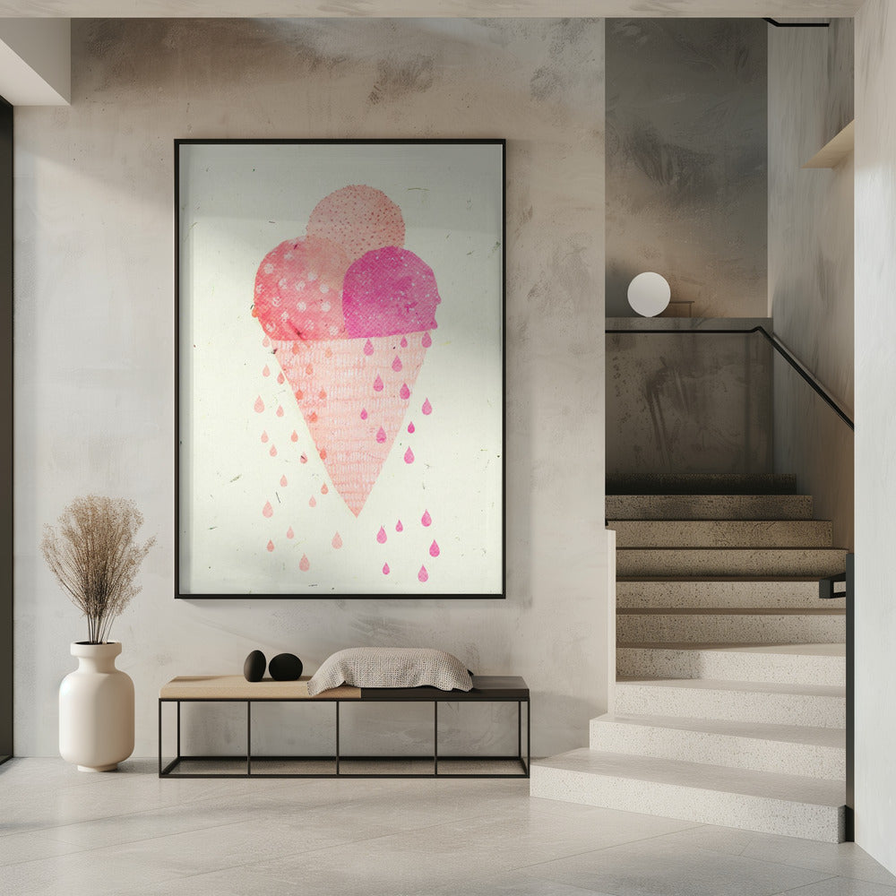 Blushing Scoops | Poster