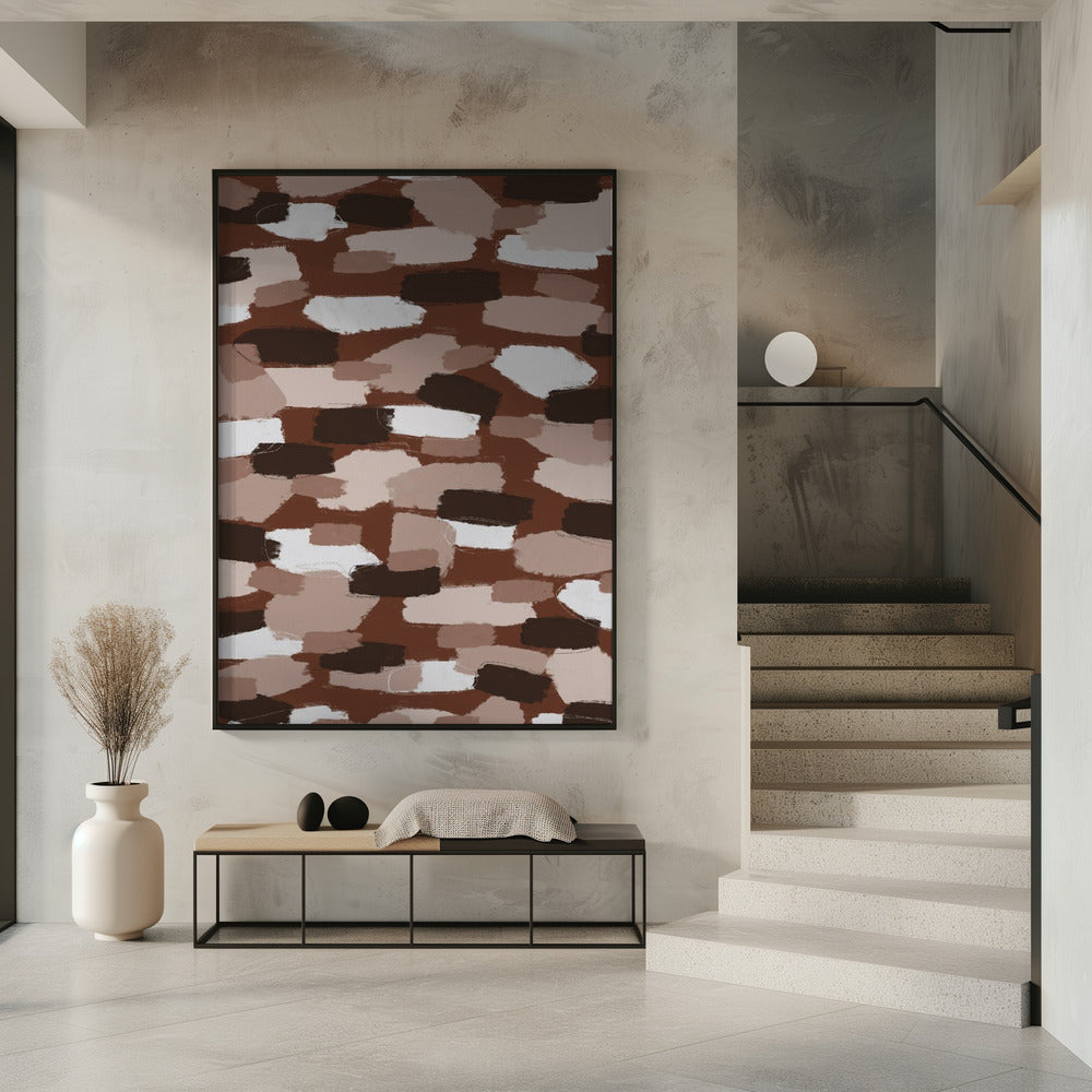 Earthy Strokes | Poster