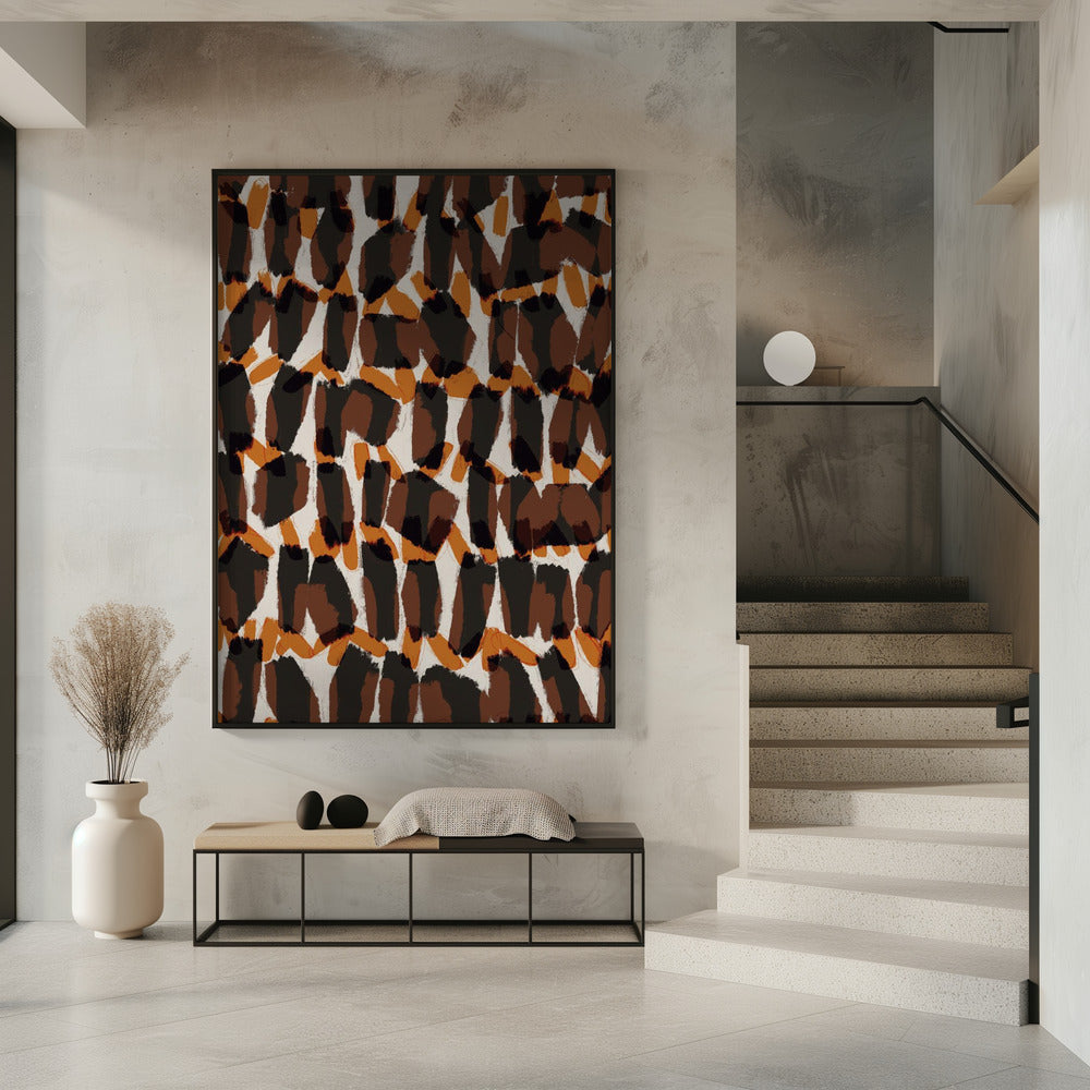 Autumn Brush Strokes | Poster