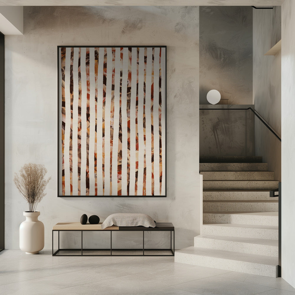 Striped Serenity | Poster