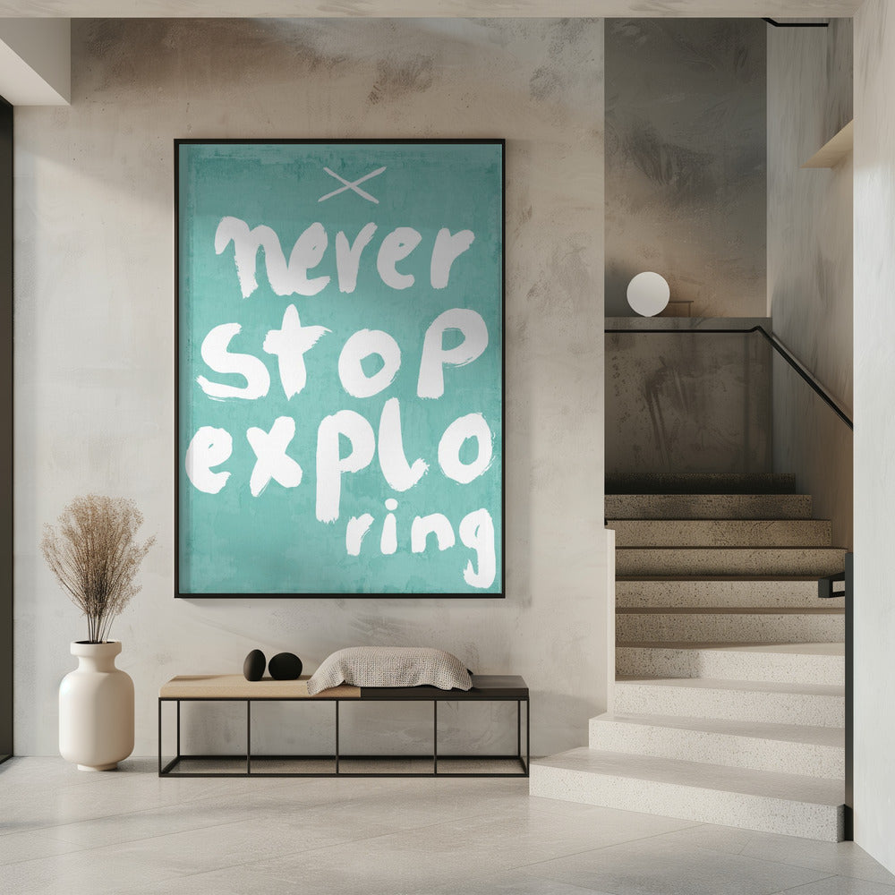 Never Stop Exploring | Poster