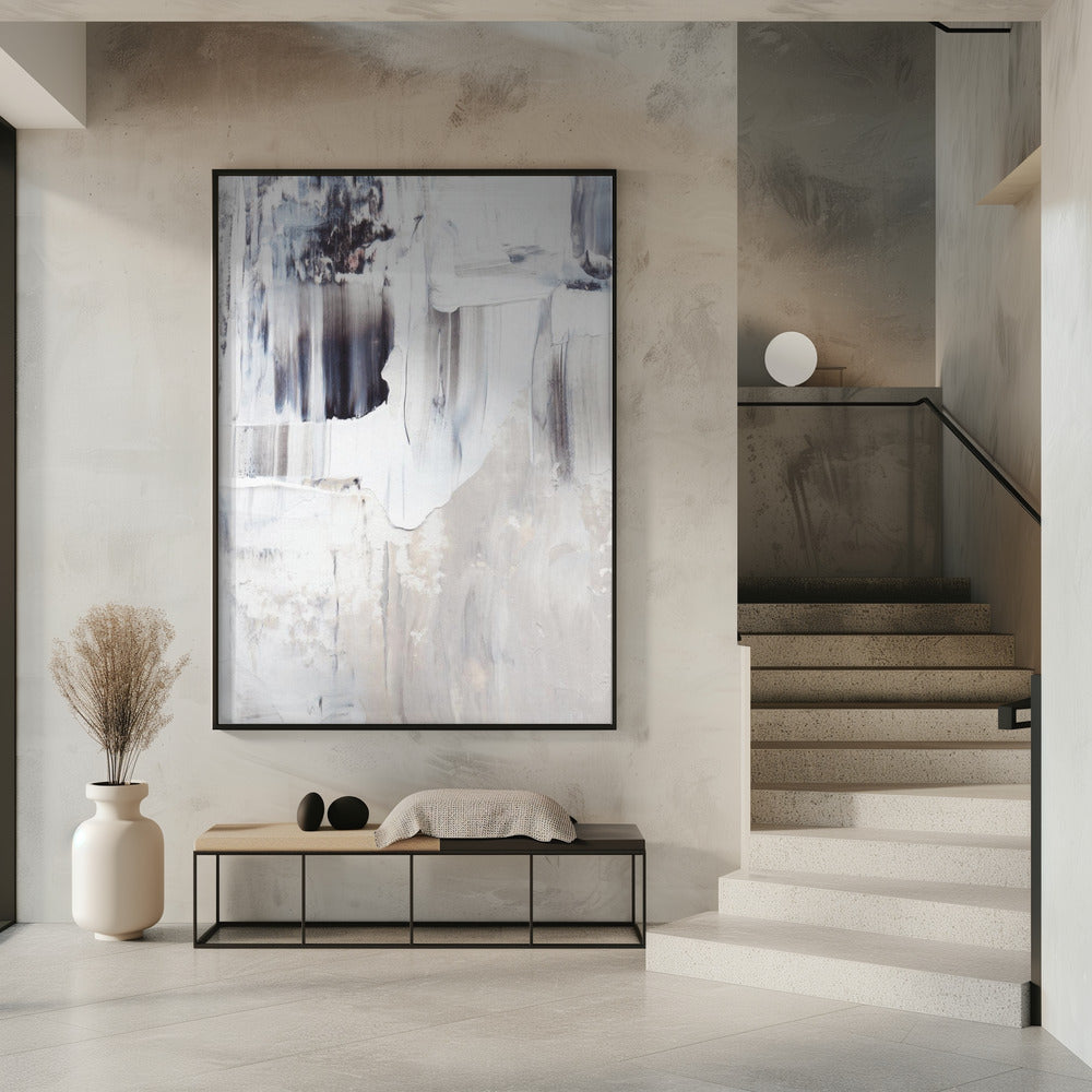 Bold Brushstrokes and Layered Textures | Poster