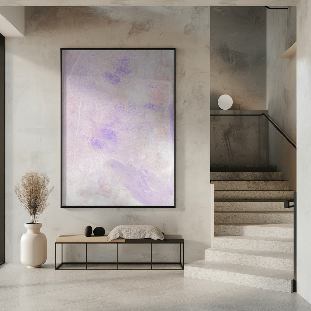 Soft Pastel Hues of Lavender and Pink | Poster