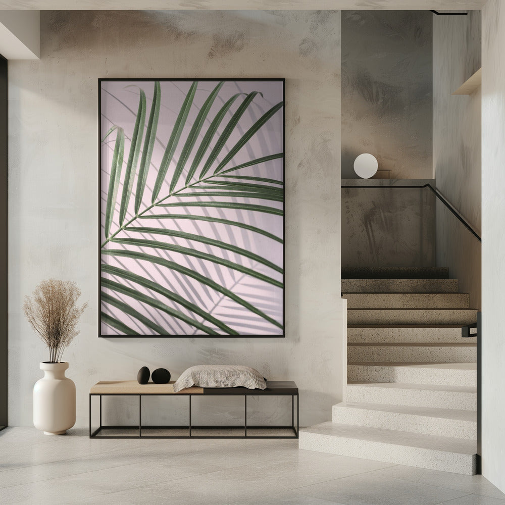 Palm Leaf Shadow | Poster
