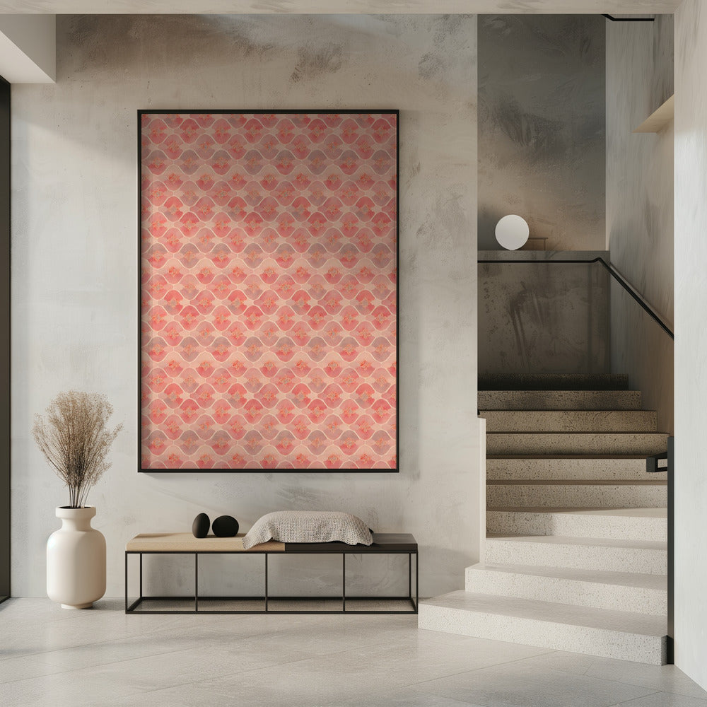 Peachy Waves | Poster