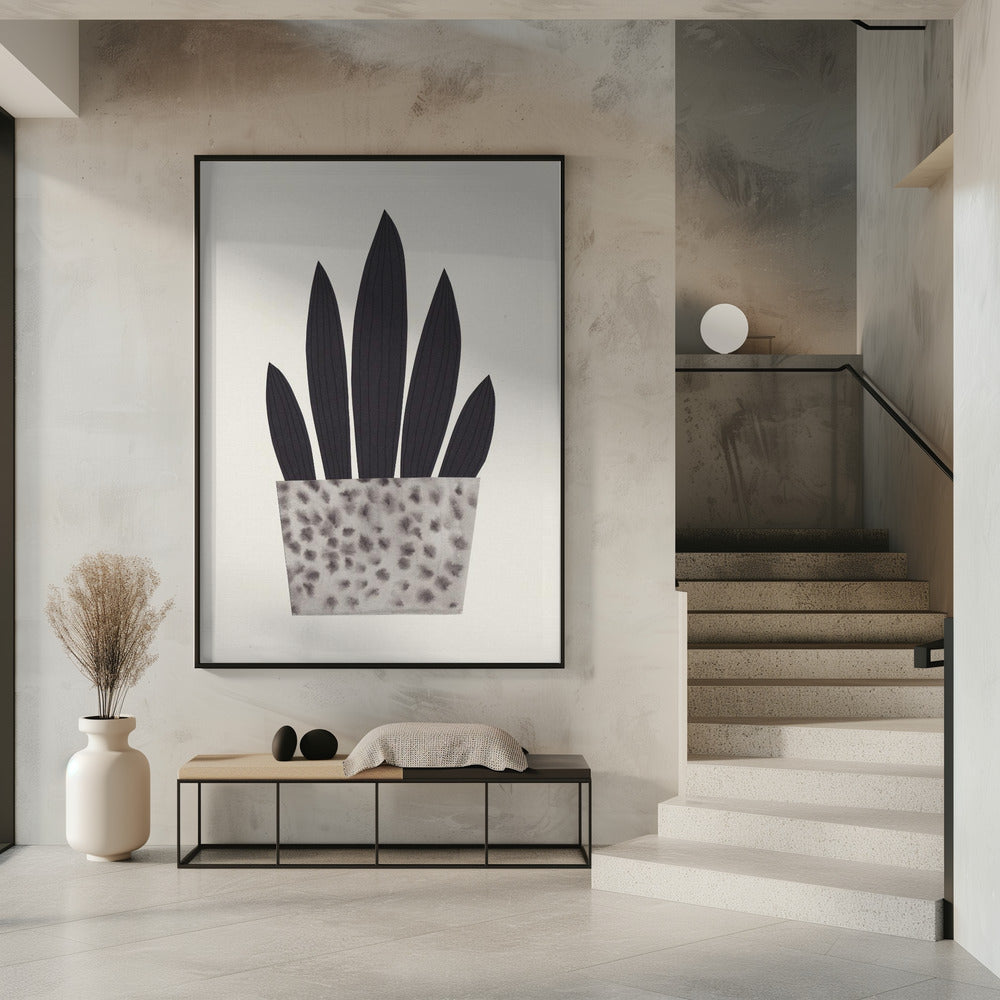 Plant in a pot #1 | Poster