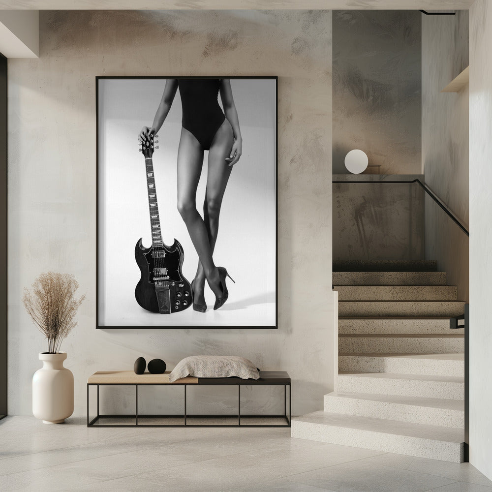 Lady And The Gibson | Poster