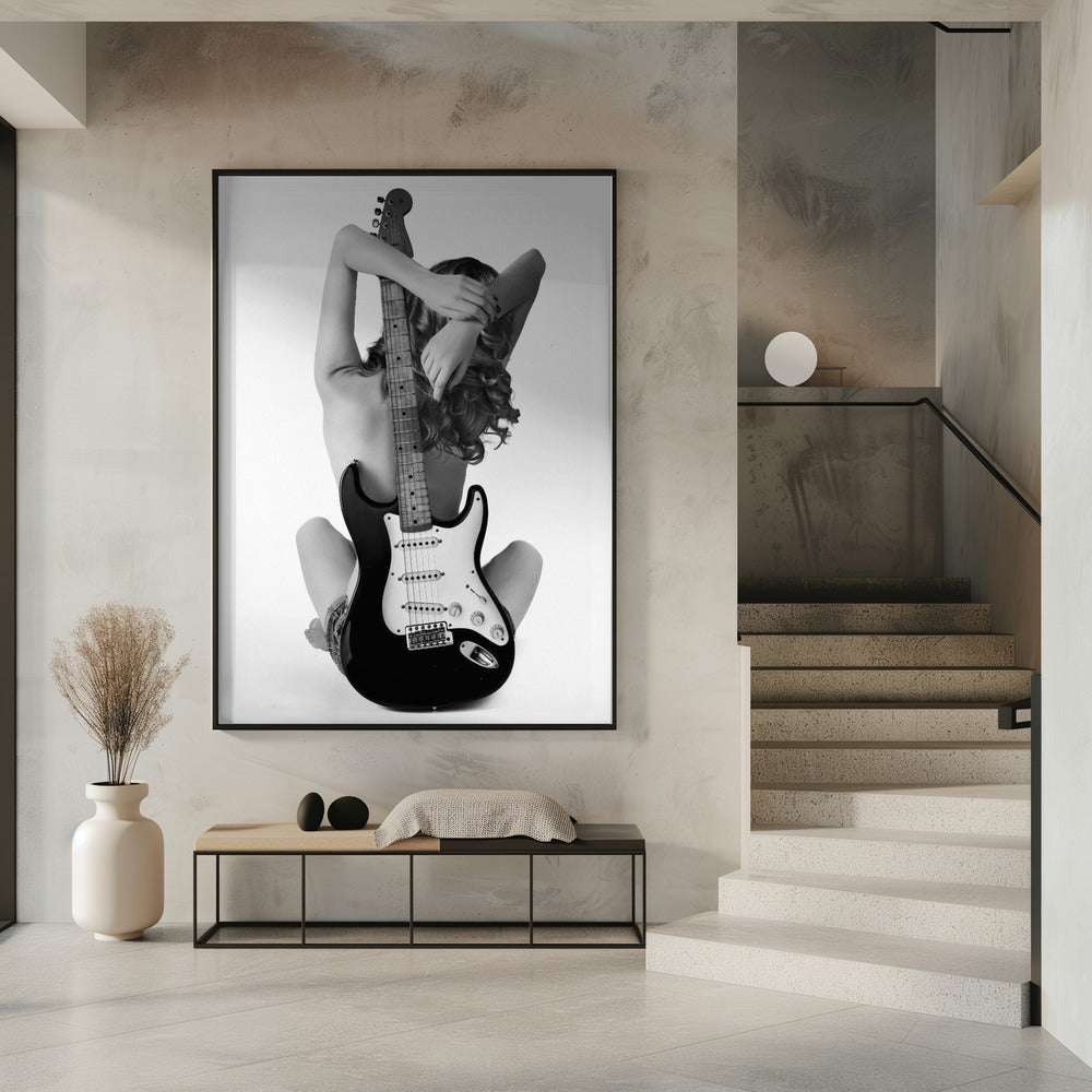 Lady And The Strat | Poster