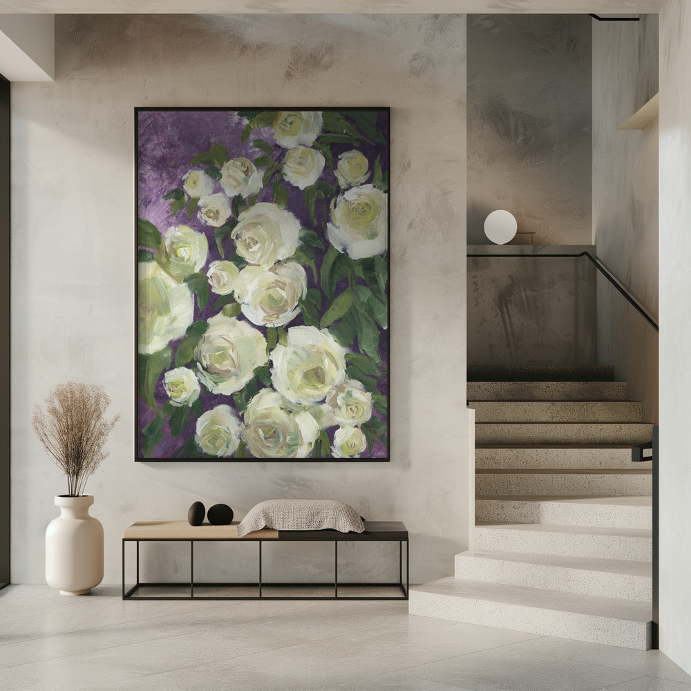 Noray painterly roses | Poster
