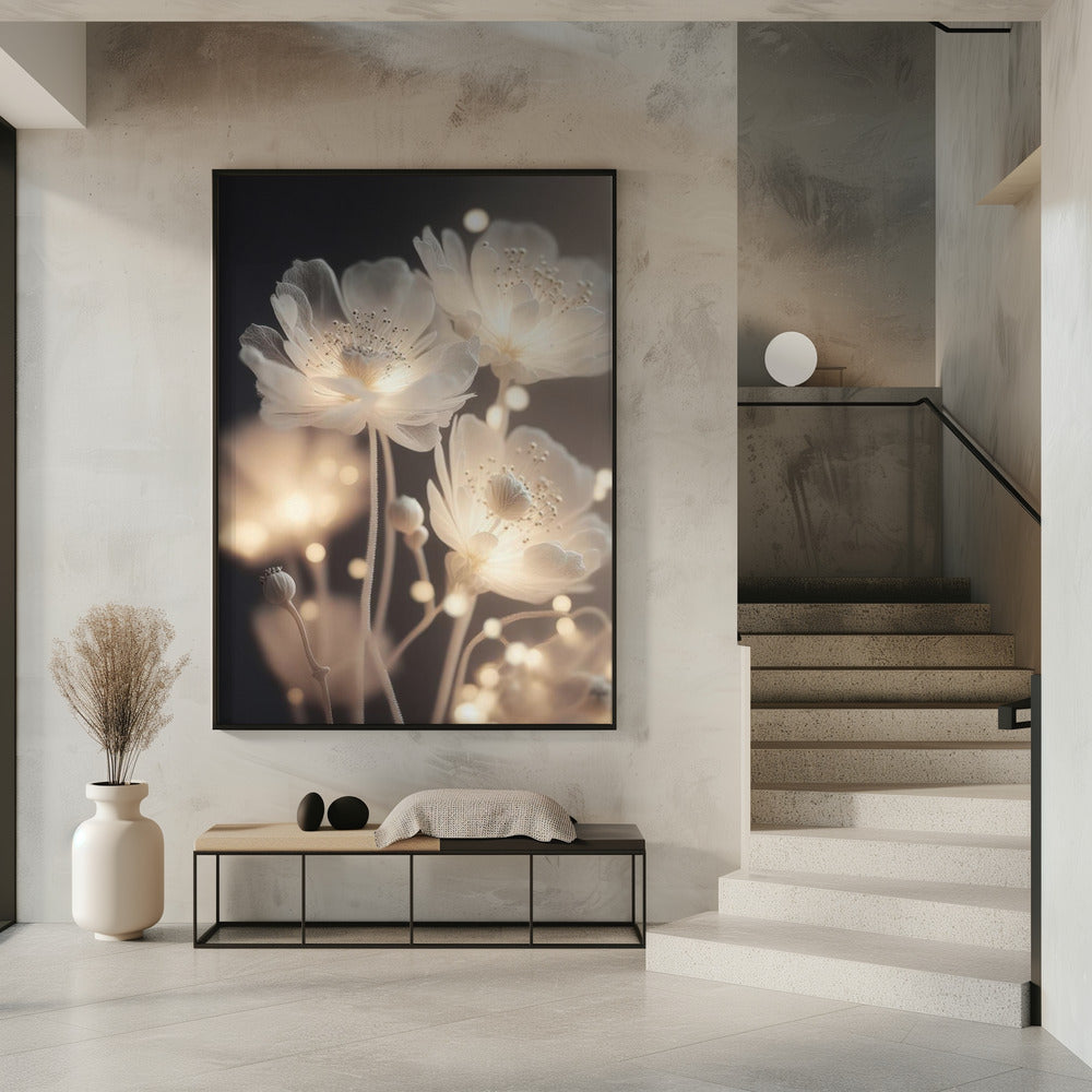 Glowing Petals | Poster