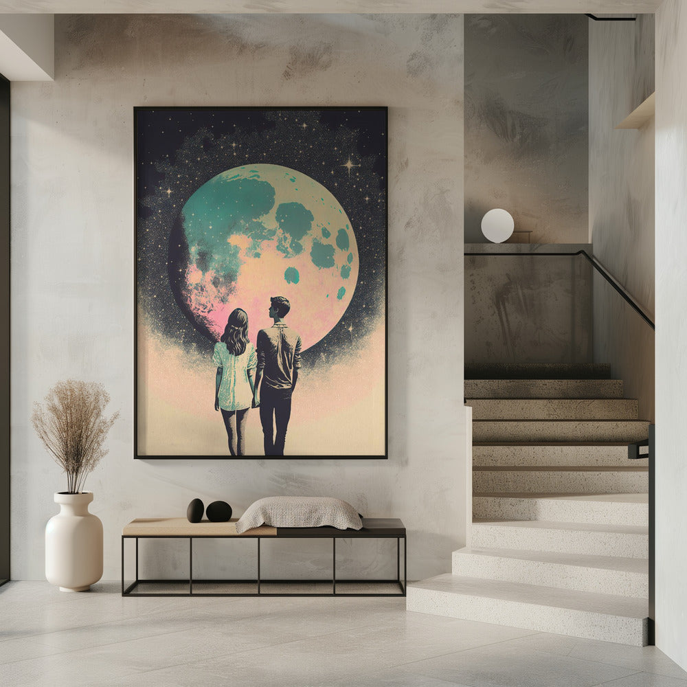 Lunar Lovers' Journey | Poster