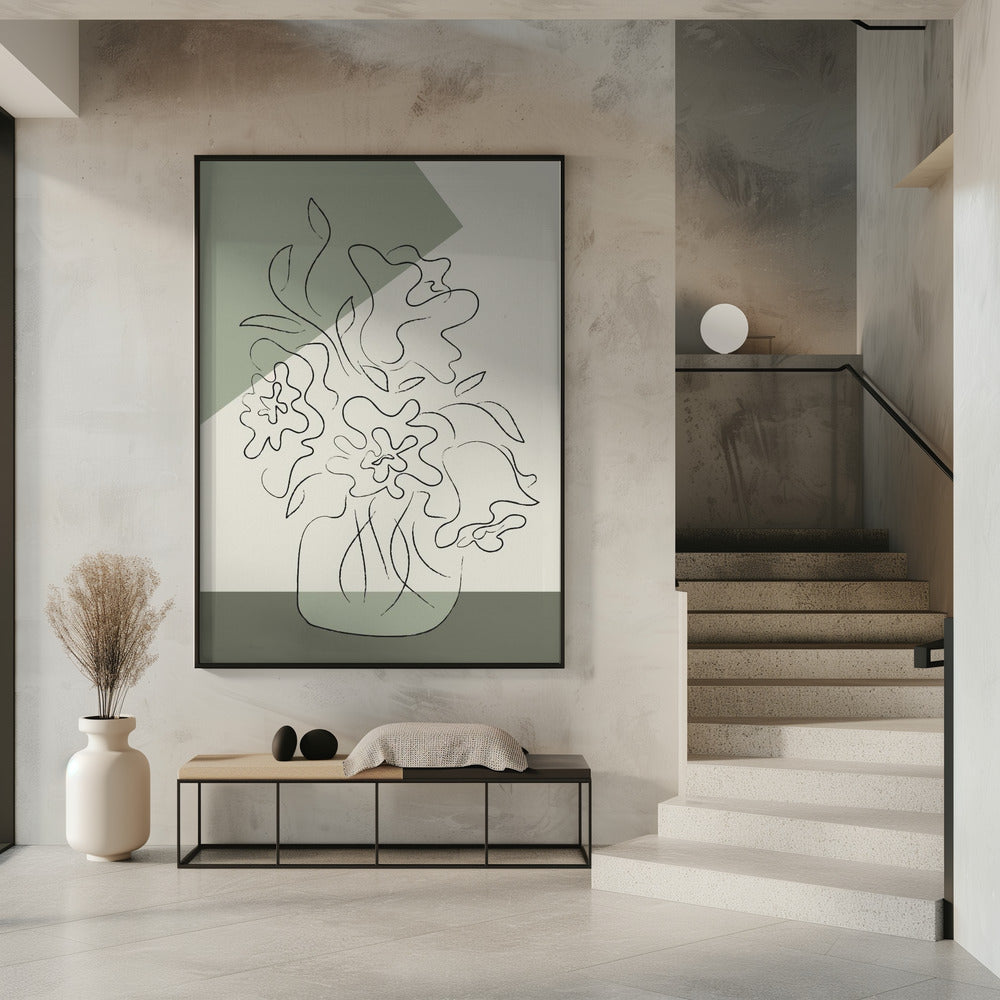 Flower Green | Poster
