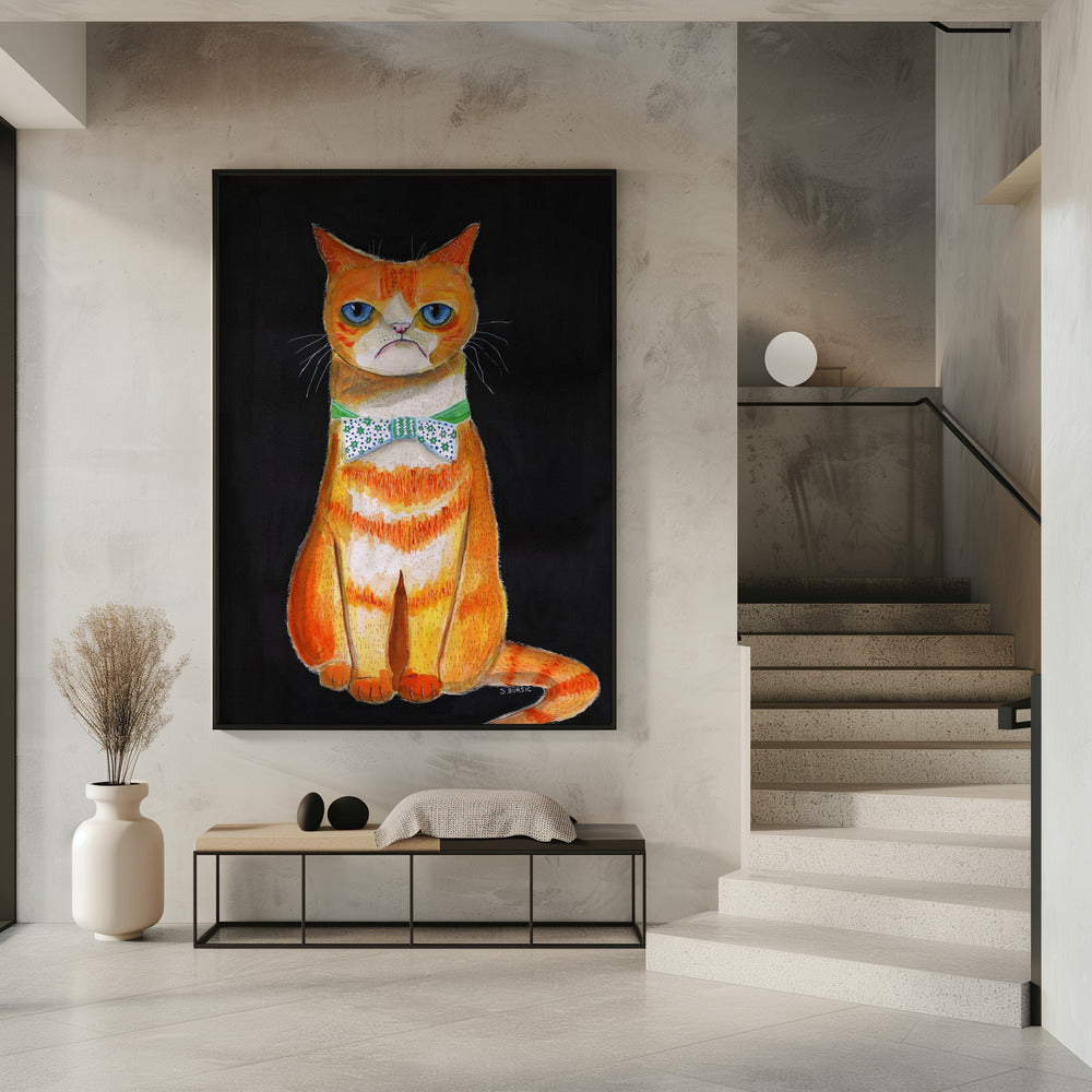 Sad Cat | Poster