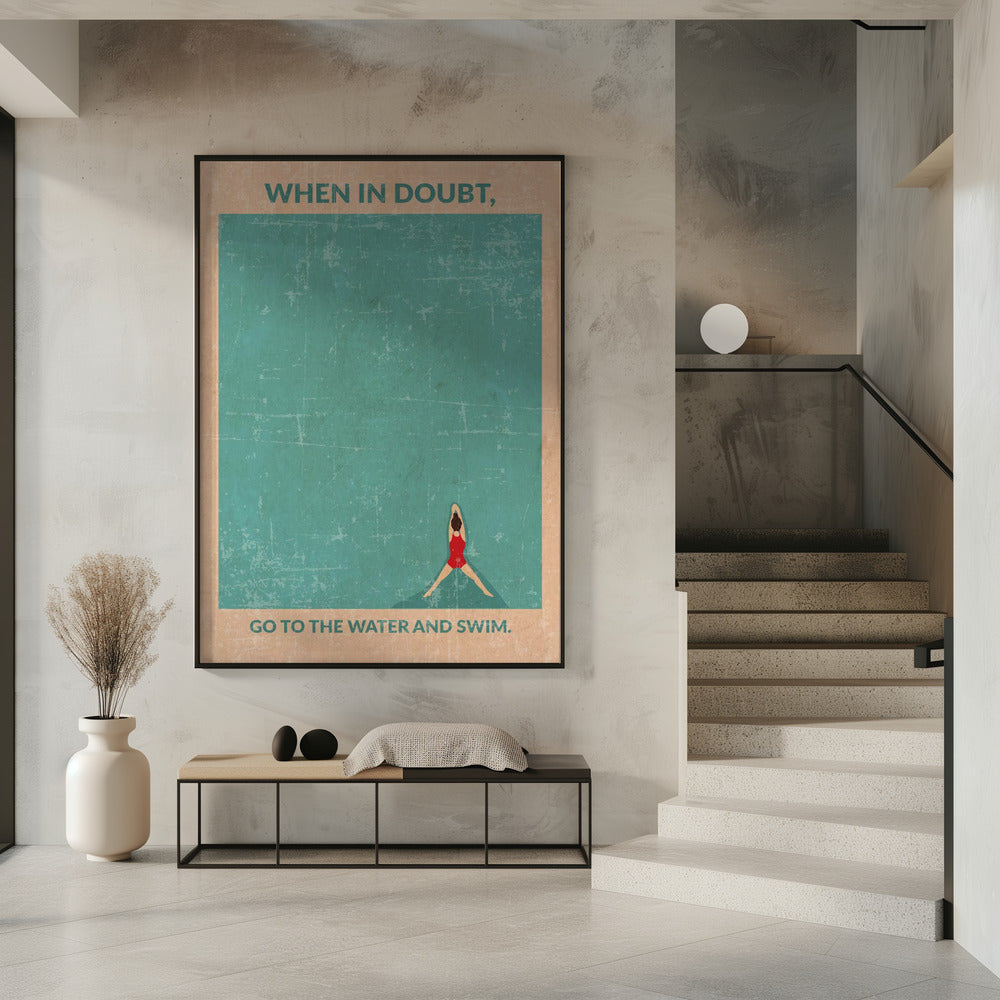 Open Water Standard Wall Art | Poster