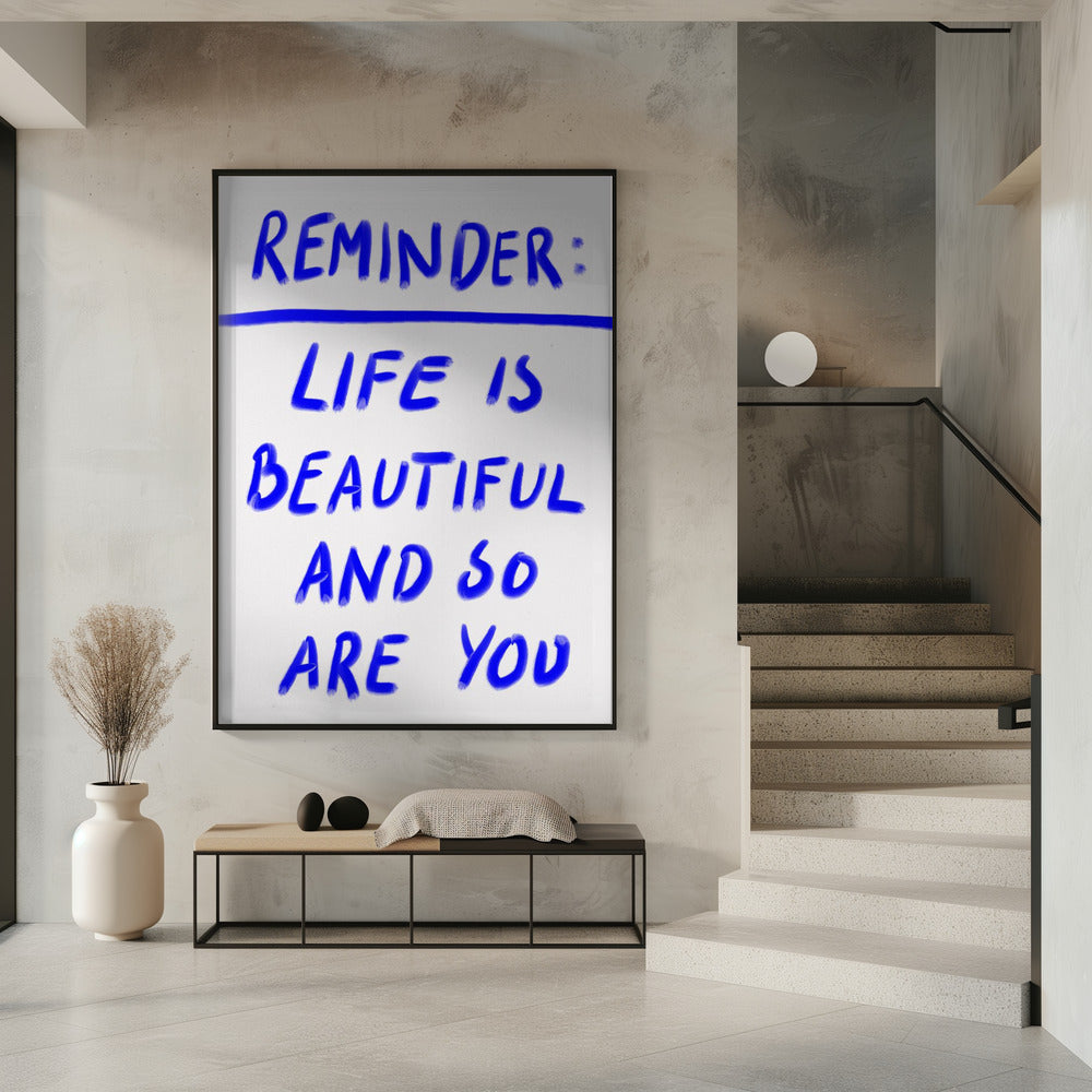 Beautiful Reminder | Poster