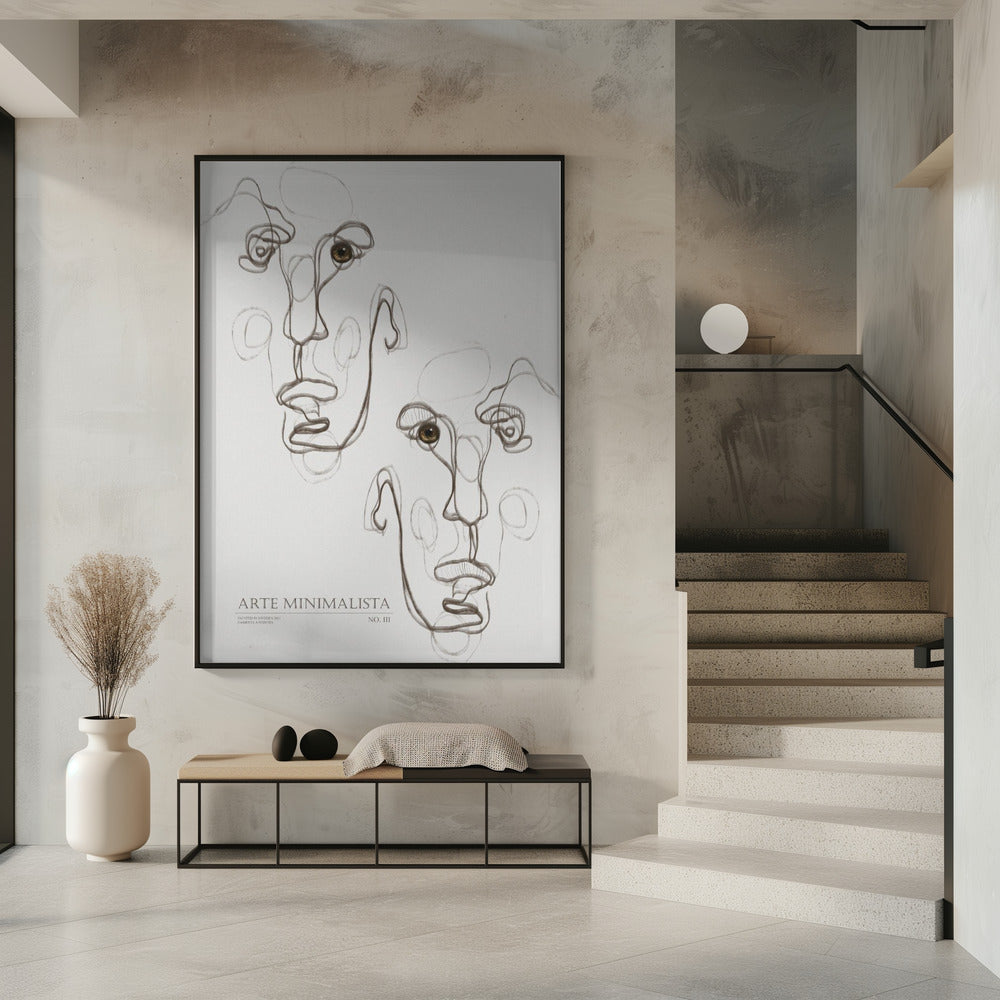 Arte Minimalista No 3 | Poster
