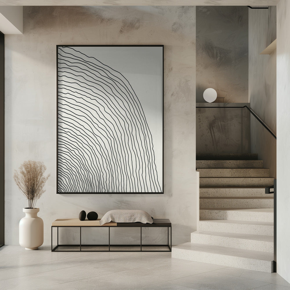 Boho Lines Series #7 | Poster