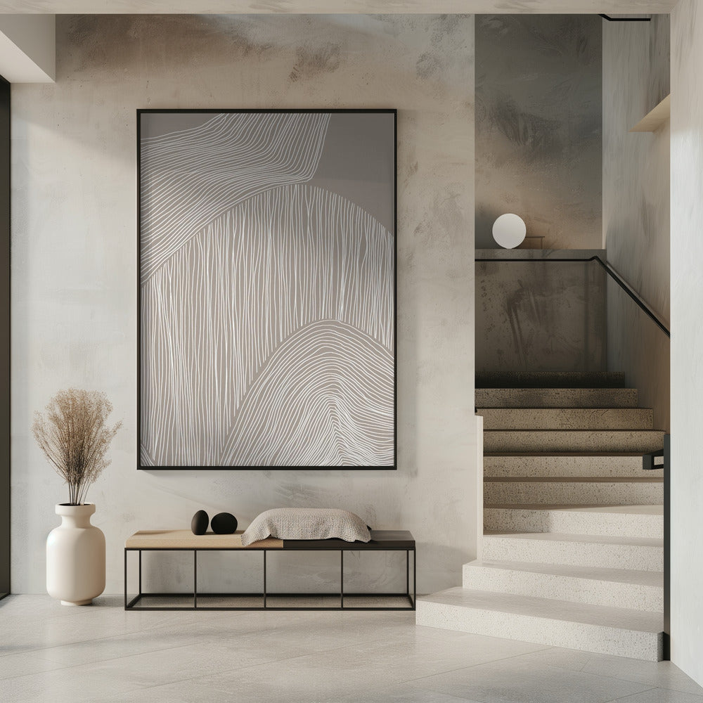 Abstract Organic Lines | Poster