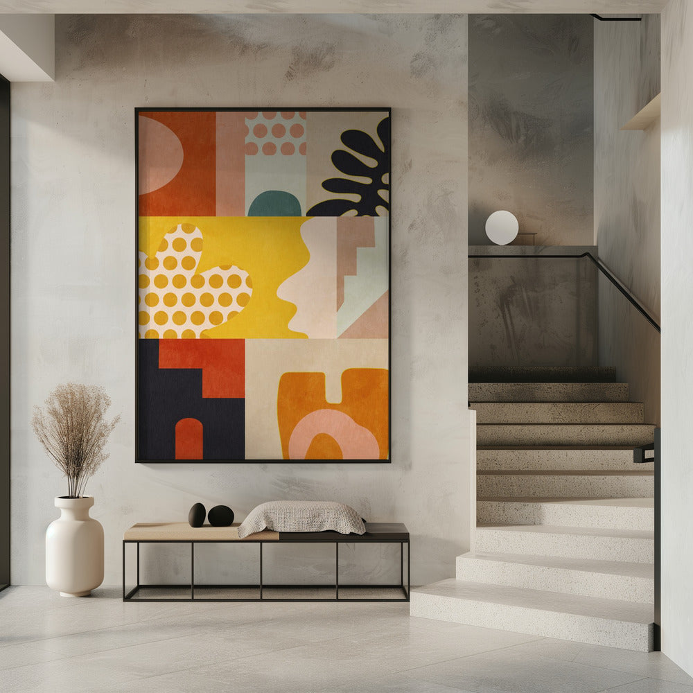 Playing Around Shapes 6 | Poster