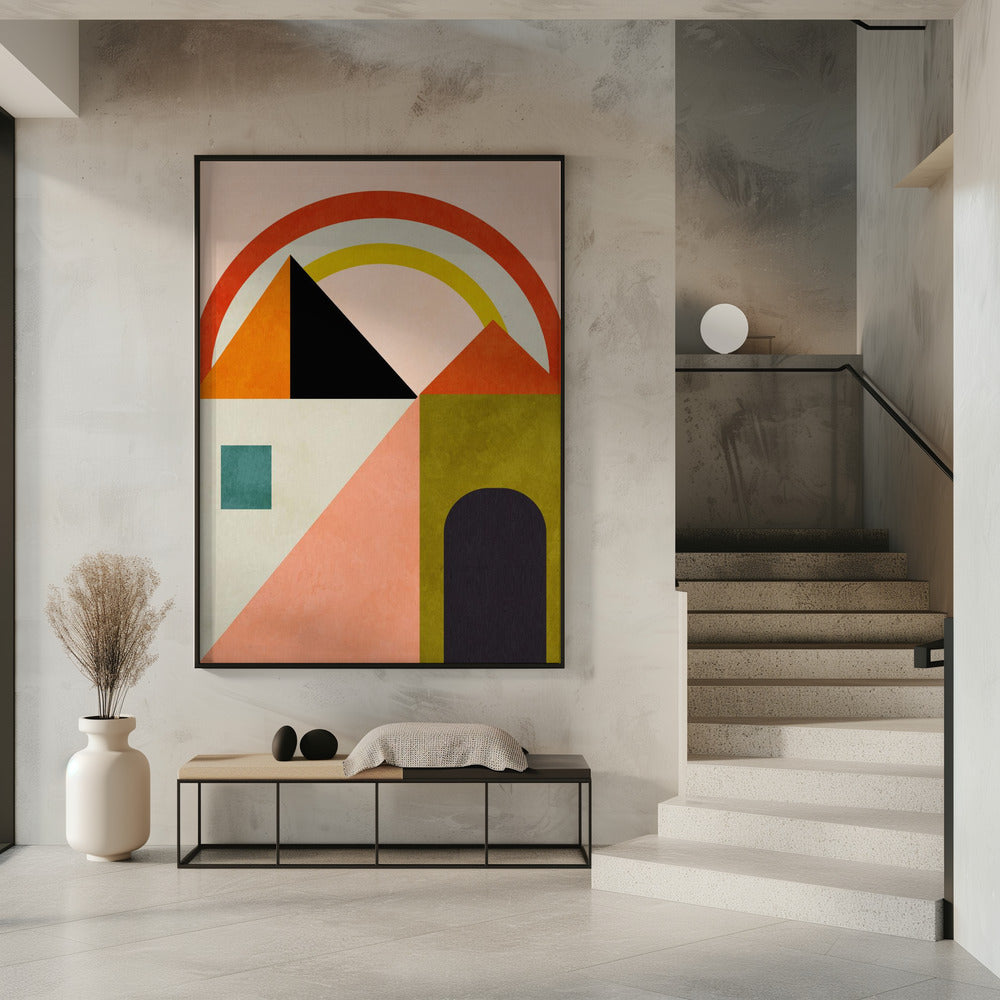 Playing Around Shapes | Poster