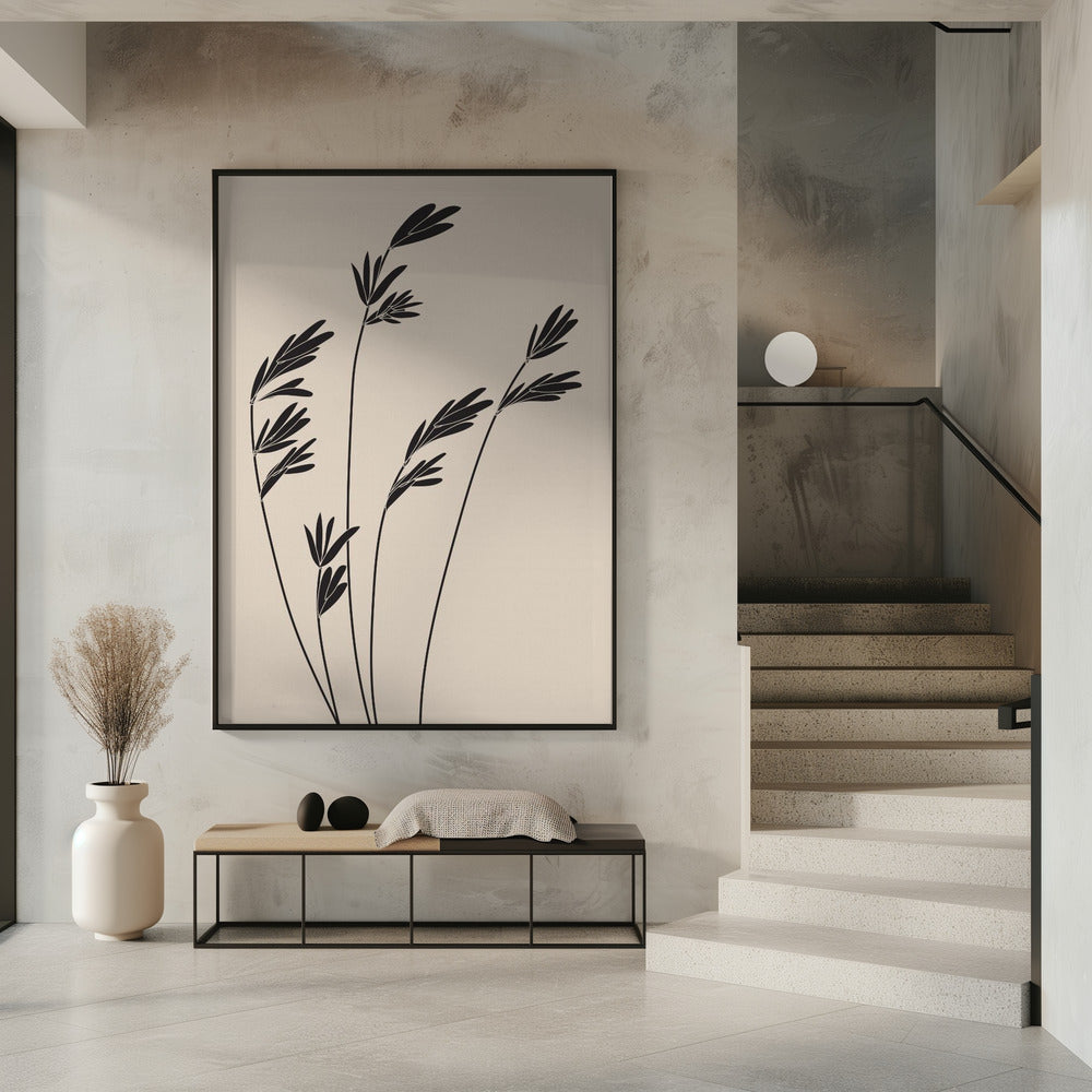 Black Plants | Poster