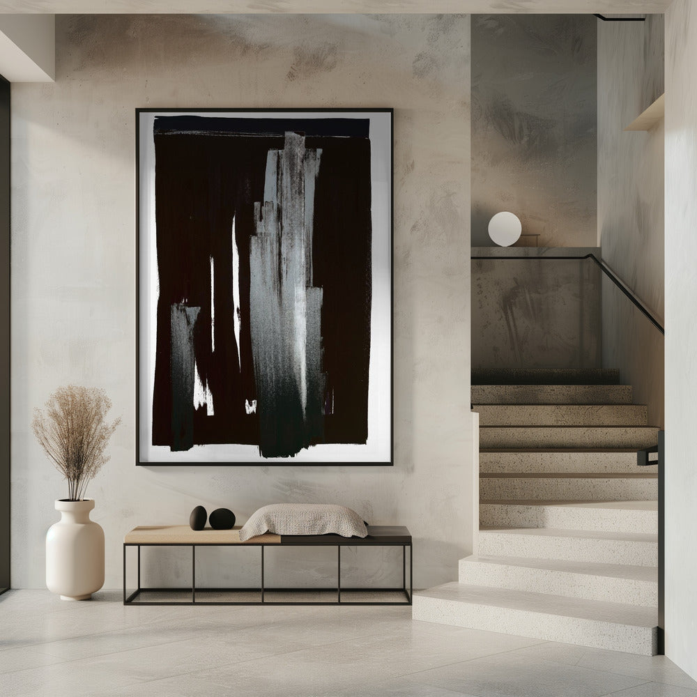 Monochrome Towers | Poster