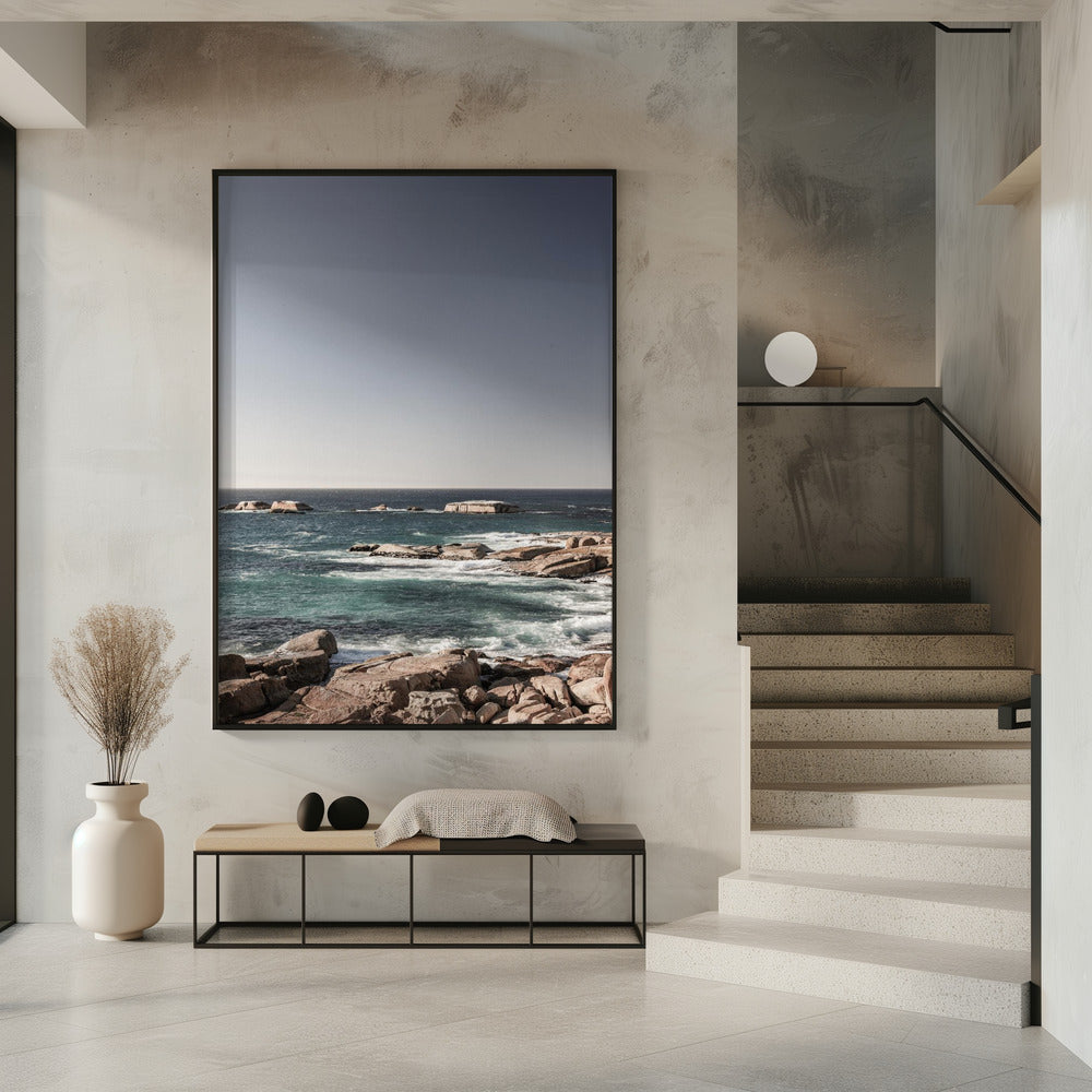 Rocky Coast Serenity | Poster