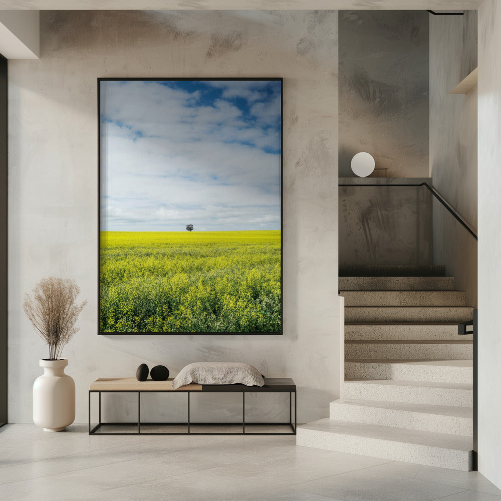 Solitary Tree Horizon | Poster
