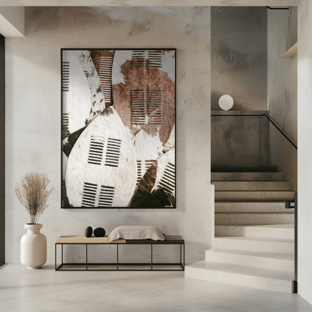 Tribal Hide Shields | Poster