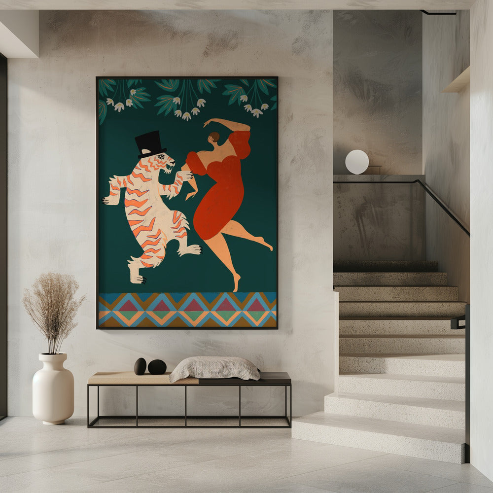 A Date With a Wild Cat | Poster