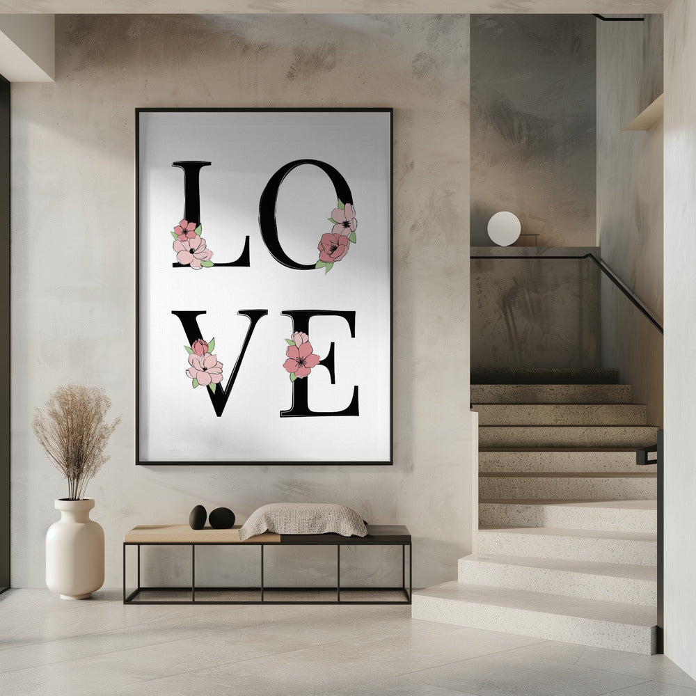 Floral Love Bloom | Poster