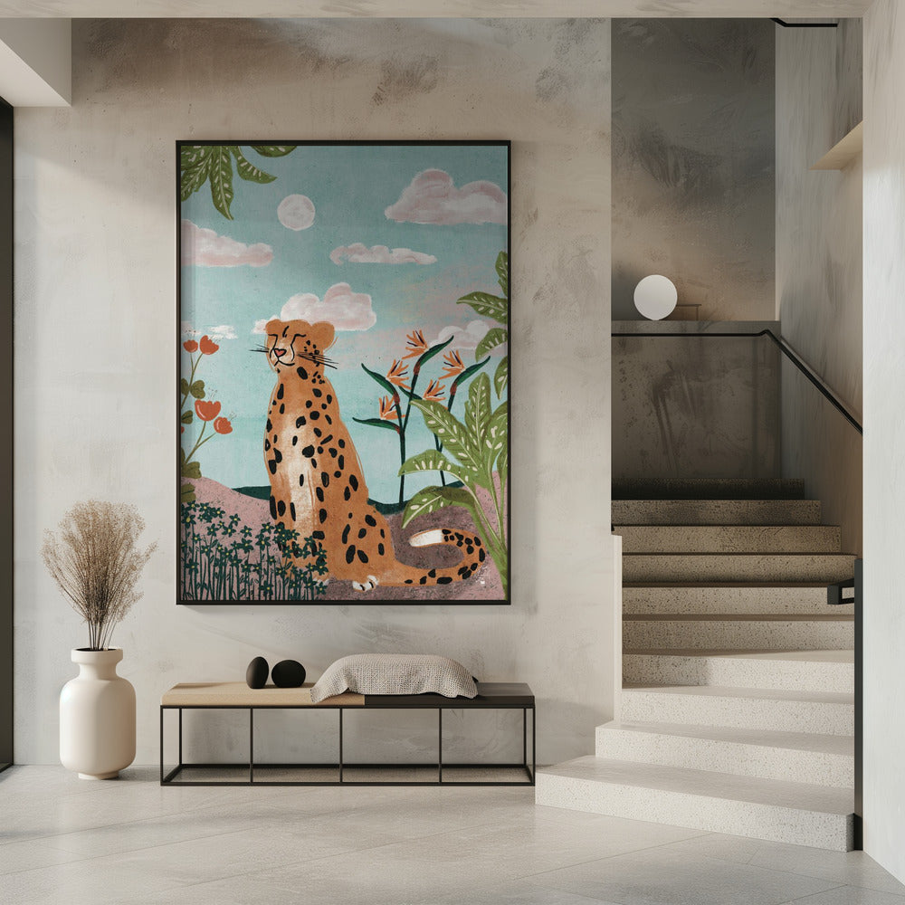 Leopard In Jungle Erum Khalili.png | Poster