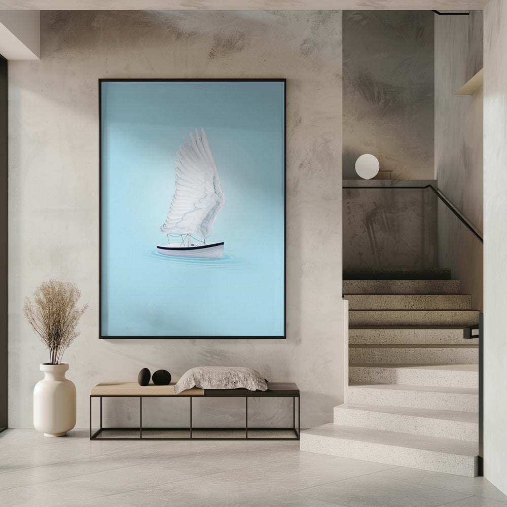 Wing Boat | Poster
