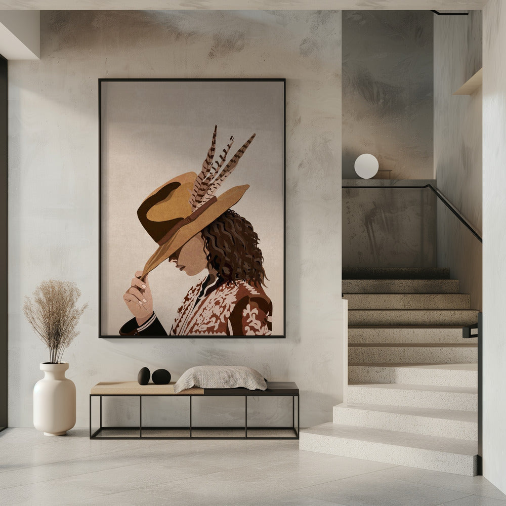 Feathered Elegance | Poster