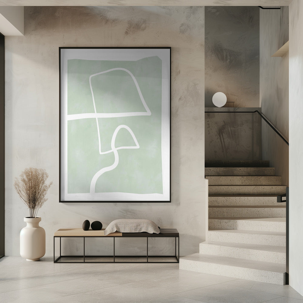 Gentle Curves Maze | Poster