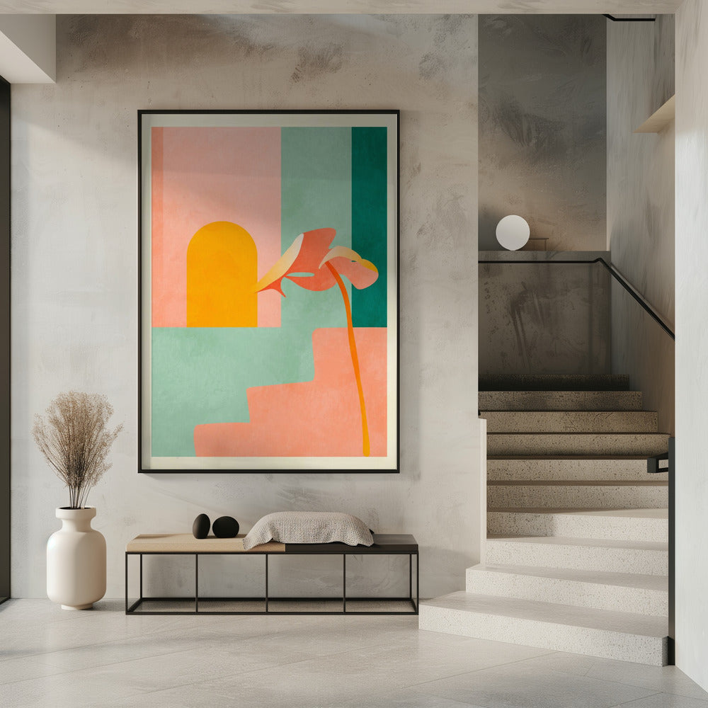 Spaces 3 Treppe | Poster