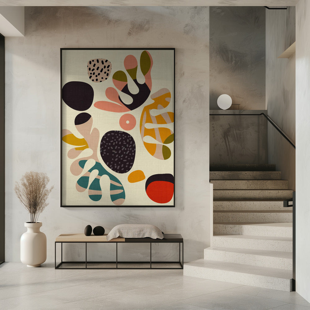 Mid Century Cut Outs2 | Poster