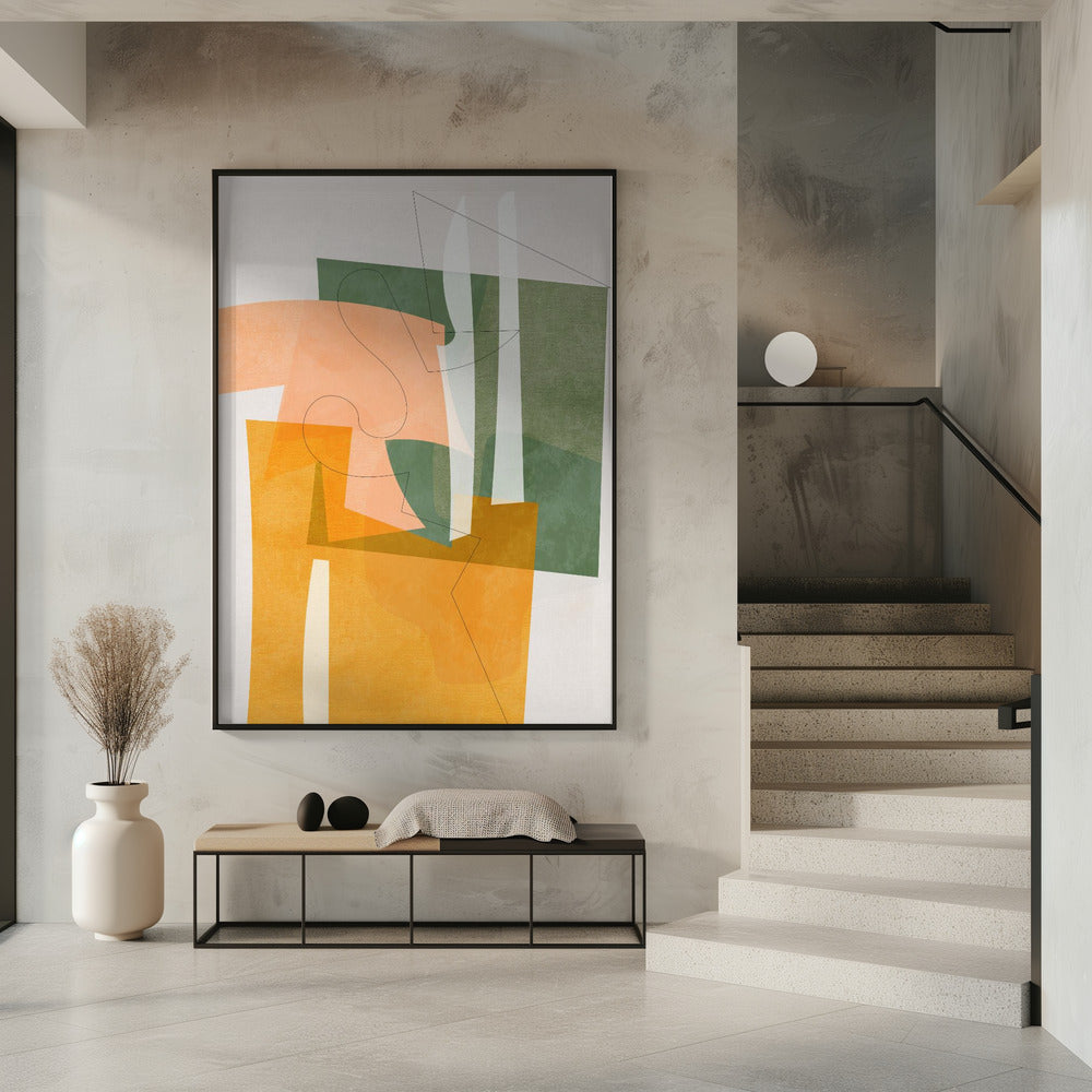 Nature Friendly Terracotta 8 Aquarell Kopie | Poster