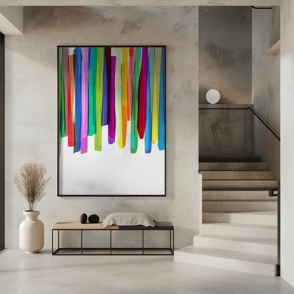 Colorful Stripes 2 | Poster