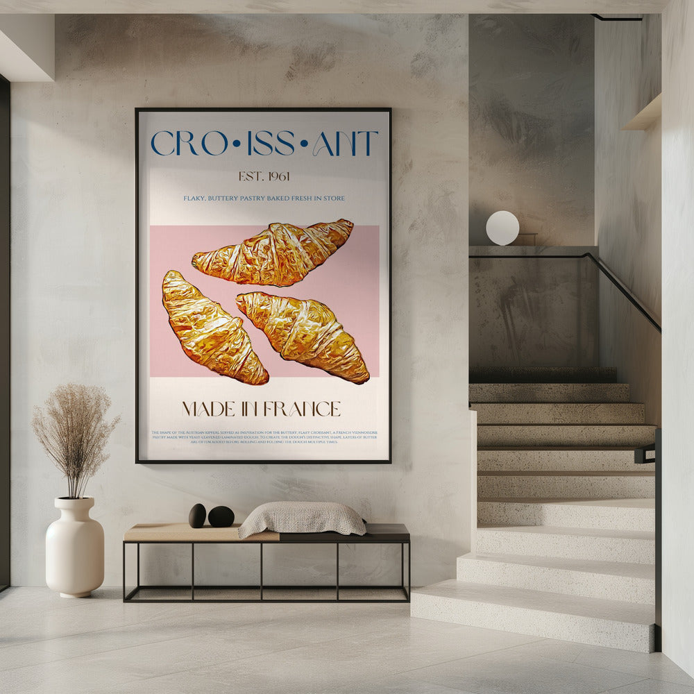 Flaky French Delight | Poster