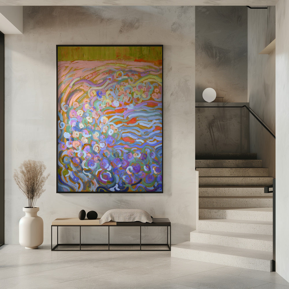 Swirling Blossoms | Poster